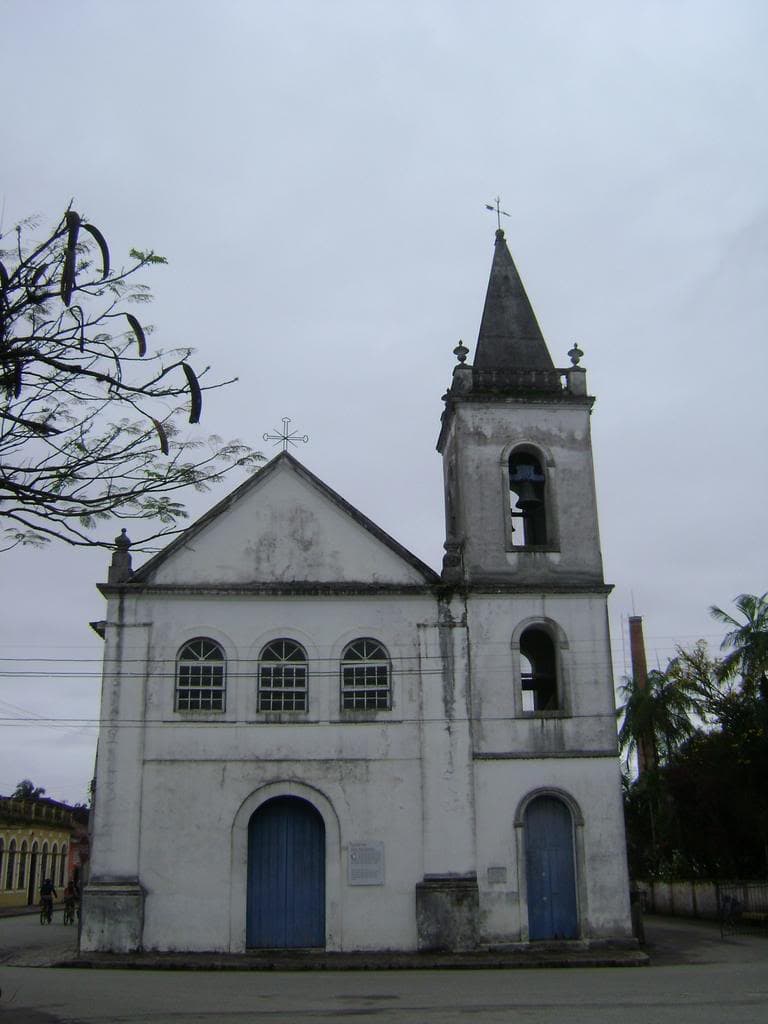 Igreja histórica de São Sebastião em Porto de Cima, Morretes