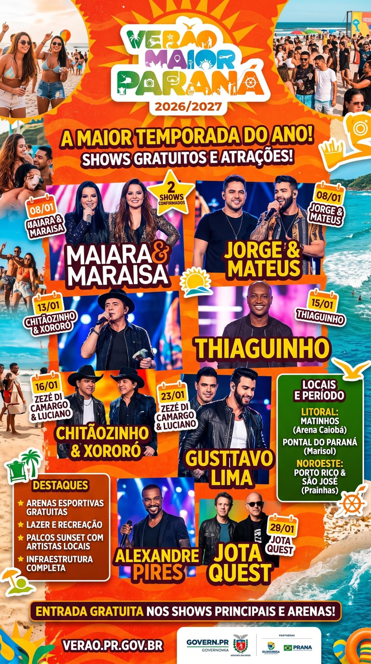 Verão Maior Paraná 2026/2027
